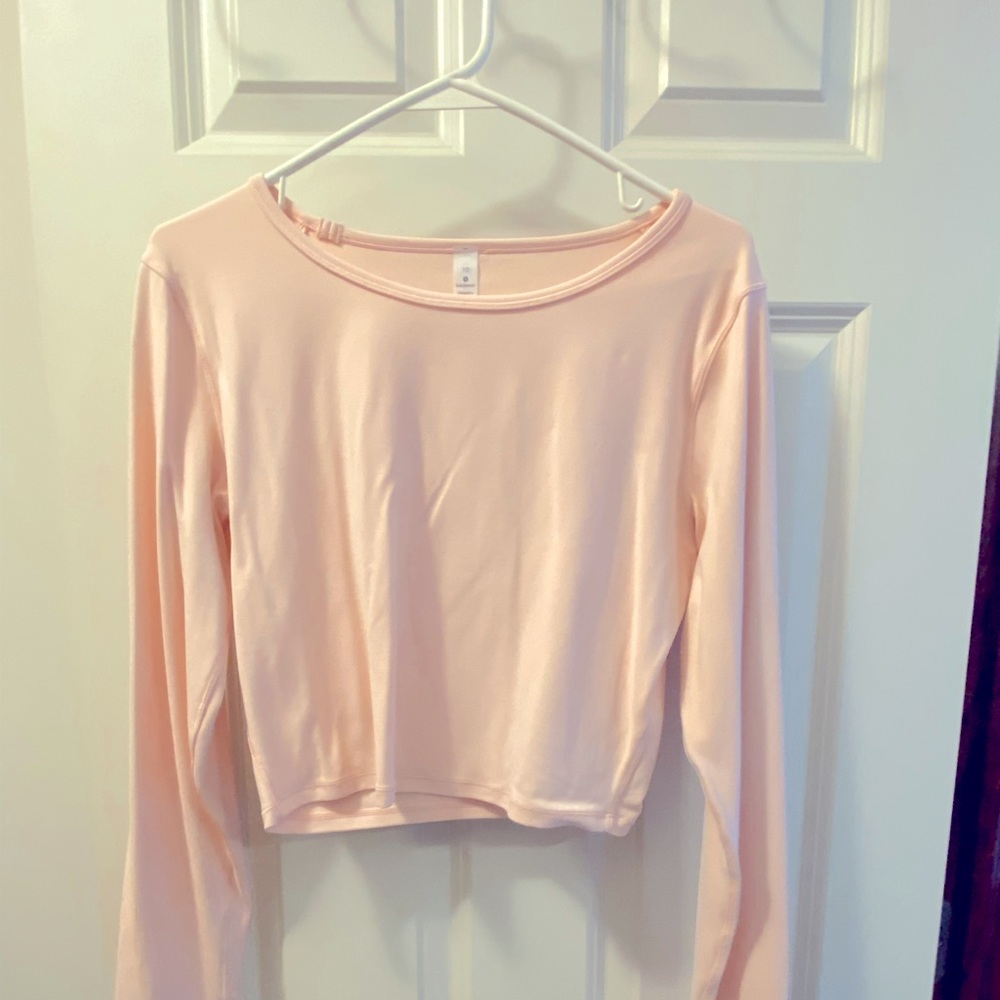 Lululemon cropped long sleeve